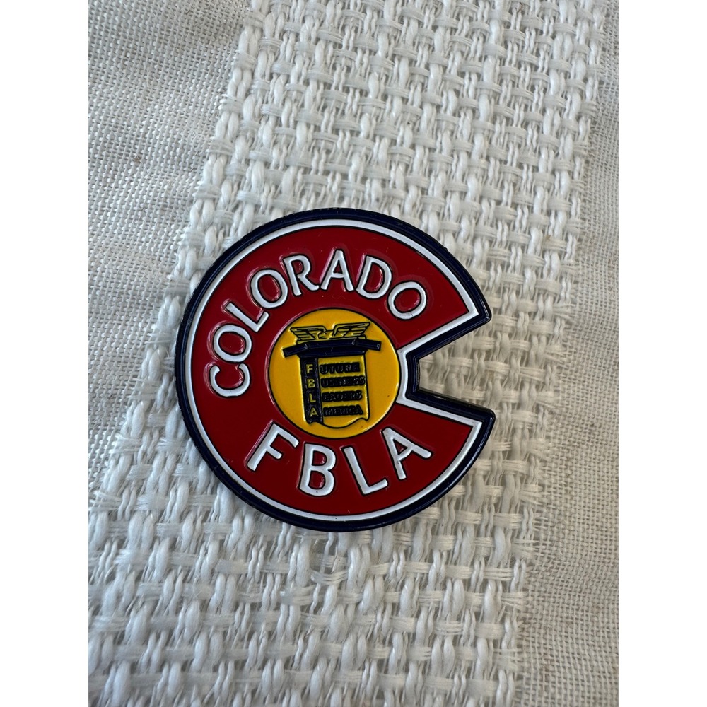 Colorado FBLA Pin Future Business Leaders of America Lapel Brooch